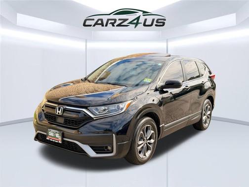 Black 2021 Honda CR-V AWD EX