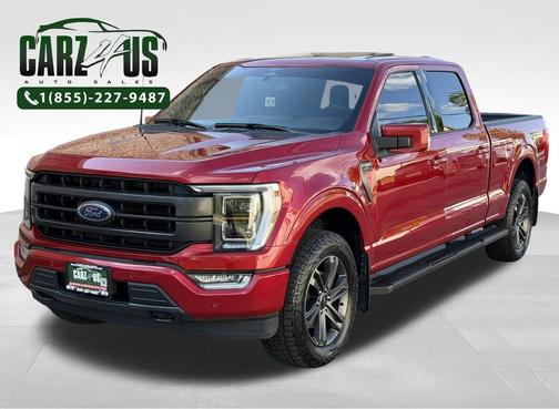 Red Metallic 2023 Ford F-150 Lariat