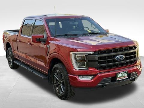 Red Metallic 2023 Ford F-150 Lariat