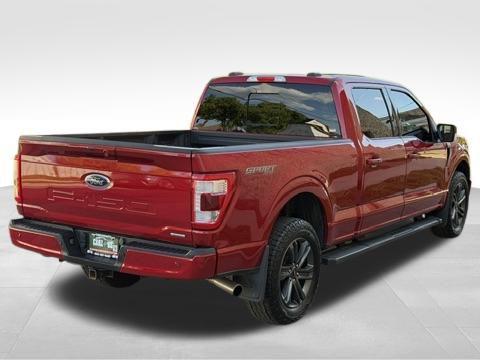 Red Metallic 2023 Ford F-150 Lariat