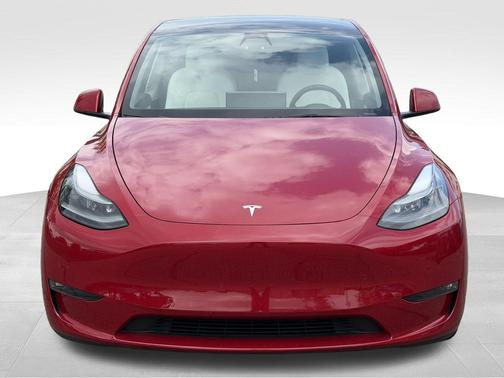 Red Multi-Coat 2022 Tesla Model Y Performance