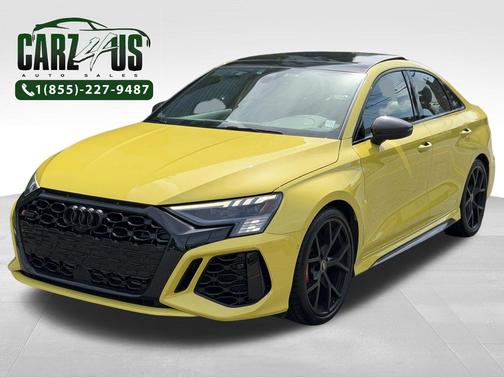 Yellow 2024 Audi RS 3 TFSI quattro S tronic
