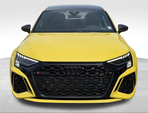 Yellow 2024 Audi RS 3 TFSI quattro S tronic