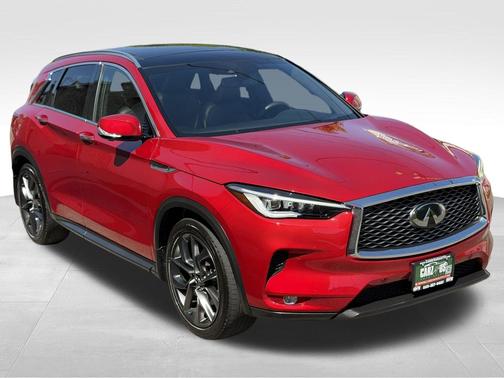 Dynamic Sunstone Red 2022 INFINITI QX50 AUTOGRAPH AWD