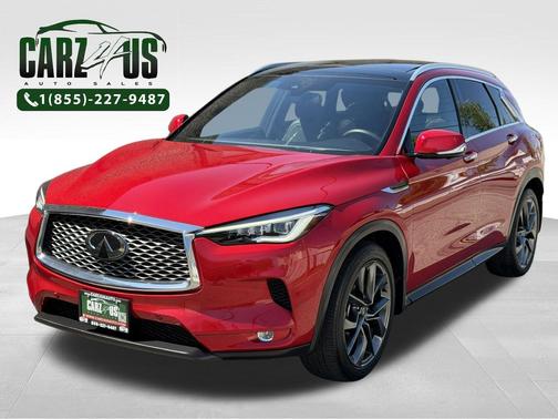 Dynamic Sunstone Red 2022 INFINITI QX50 AUTOGRAPH AWD