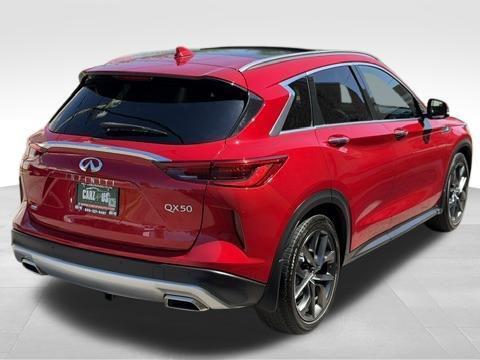 Dynamic Sunstone Red 2022 INFINITI QX50 AUTOGRAPH AWD