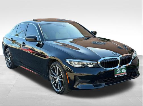Jet Black 2019 BMW 330 i xDrive