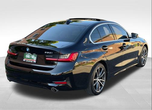 Jet Black 2019 BMW 330 i xDrive
