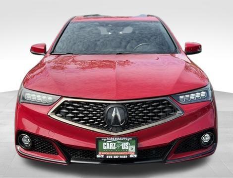 Red 2019 Acura TLX Technology