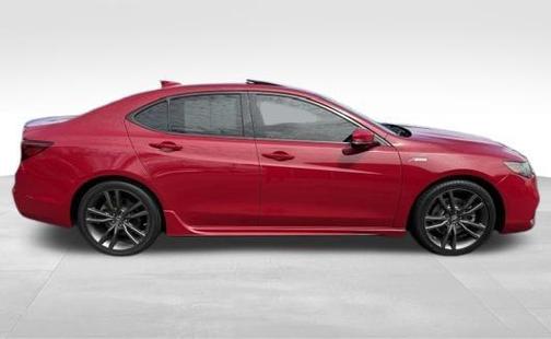 Red 2019 Acura TLX Technology