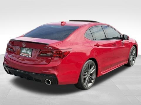 Red 2019 Acura TLX Technology