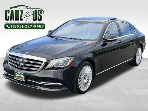 Black 2018 Mercedes-Benz S-Class 4MATIC