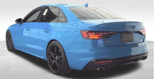 Blue 2020 Audi S4 3.0T Prestige