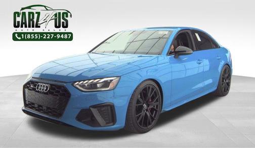 Blue 2020 Audi S4 3.0T Prestige