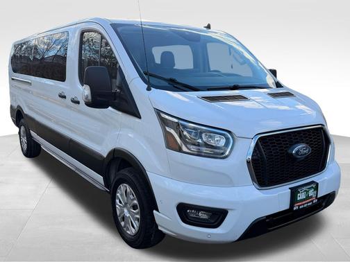 Oxford White 2023 Ford Transit-350 XLT