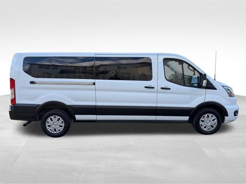 Oxford White 2023 Ford Transit-350 XLT