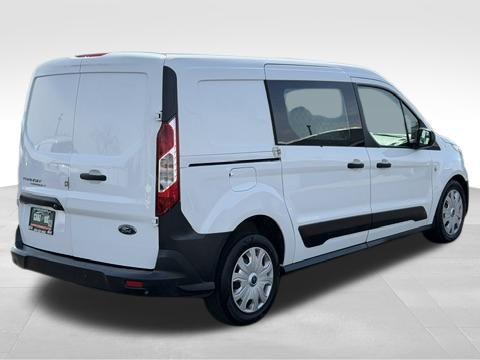 Frozen White 2023 Ford Transit Connect XL Cargo Van