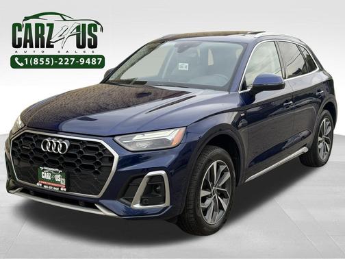 Blue 2022 Audi Q5 45 S line Premium