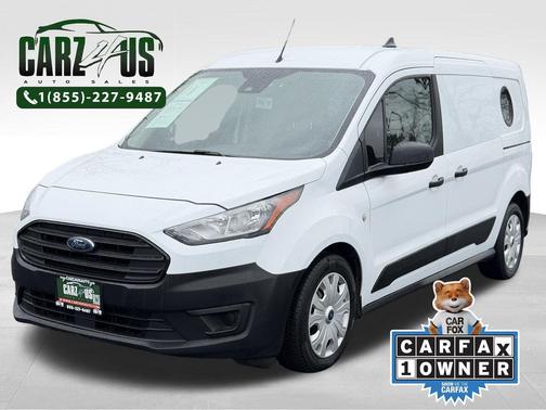 Frozen White 2021 Ford Transit Connect XL Cargo Van