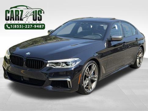 Carbon Black Metallic 2019 BMW M550 i Xdrive