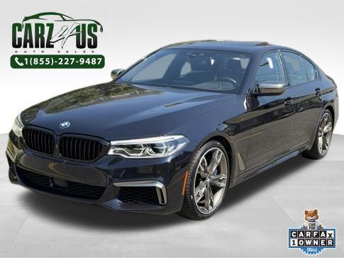 Carbon Black Metallic 2019 BMW M550 i Xdrive