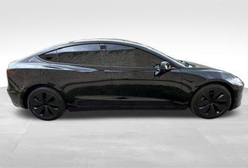 Black 2025 Tesla Model 3 Long Range