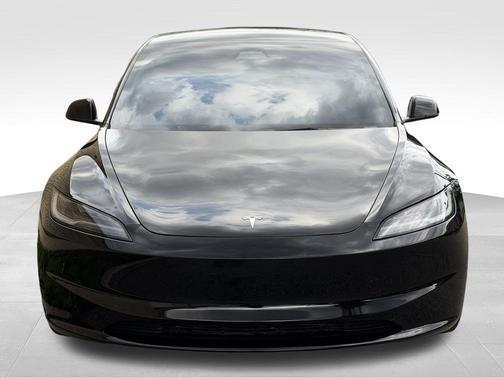 Black 2025 Tesla Model 3 Long Range
