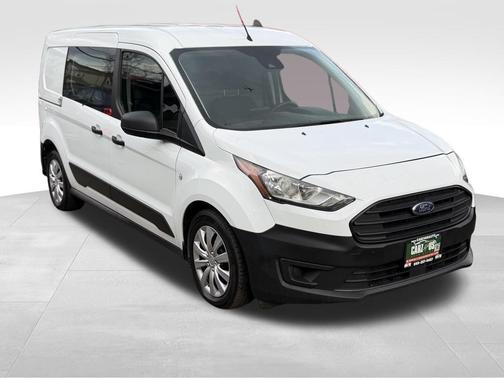 Frozen White 2022 Ford Transit Connect XL Cargo Van