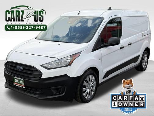 Frozen White 2022 Ford Transit Connect XL Cargo Van