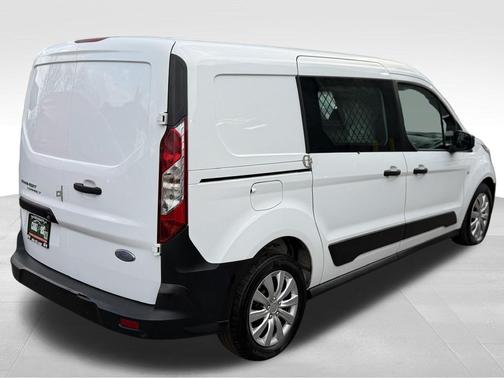 Frozen White 2022 Ford Transit Connect XL Cargo Van