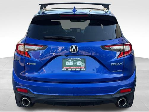 Blue 2023 Acura RDX A-Spec Advance Package
