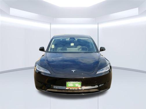 Black 2025 Tesla Model 3 Long Range