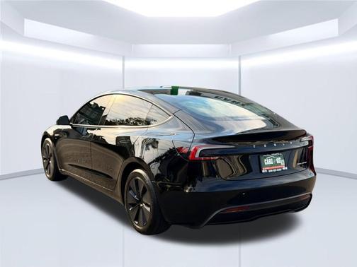 Black 2025 Tesla Model 3 Long Range