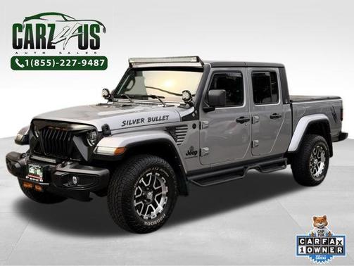 Billet Silver Metallic Clearcoat 2021 Jeep Gladiator Willys 4x4