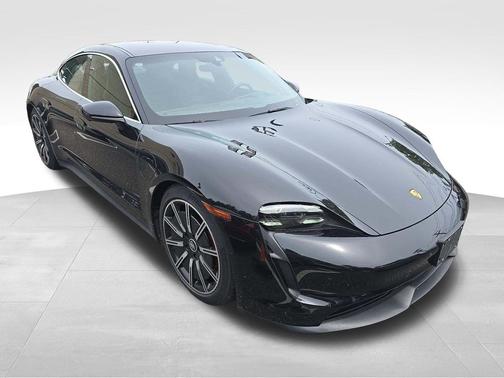 Black 2020 Porsche Taycan 4S