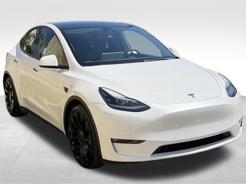 White 2022 Tesla Model Y Performance