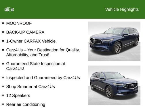 2024 Acura MDX Technology Package