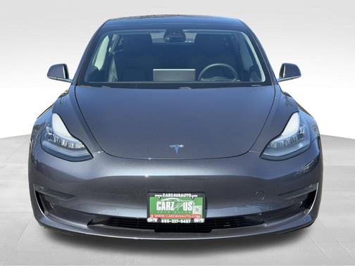 Gray 2020 Tesla Model 3 Performance