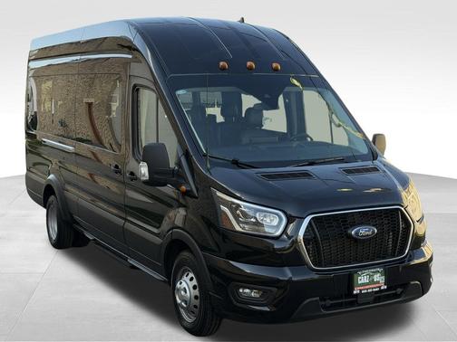 Black Metallic 2023 Ford Transit-350 XLT