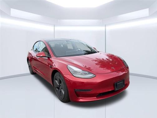 Red Multi-Coat 2021 Tesla Model 3 Long Range