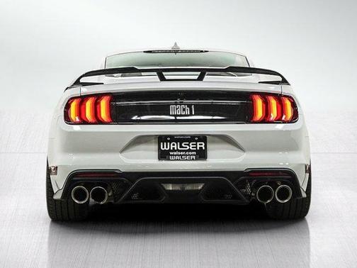 Oxford White 2023 Ford Mustang Mach 1