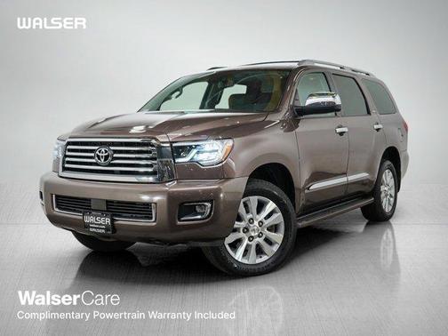 Toasted Walnut Pearl 2018 Toyota Sequoia Platinum