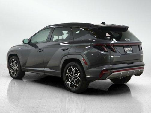 Titanium Gray 2024 Hyundai TUCSON Hybrid N Line