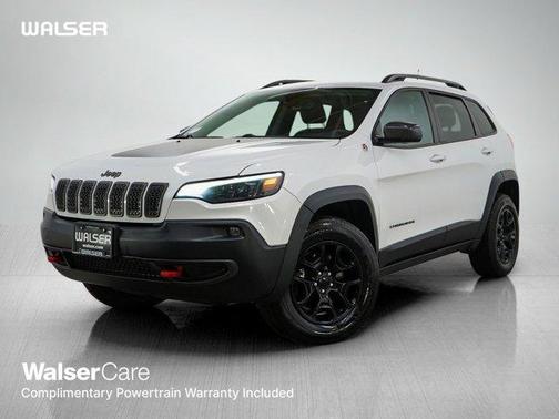 Bright White Clearcoat 2020 Jeep Cherokee Trailhawk