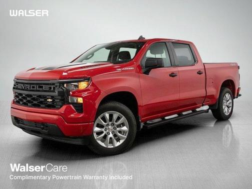 Radiant Red 2023 Chevrolet Silverado 1500 Custom