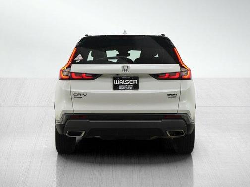 Platinum White Pearl 2025 Honda CR-V Hybrid Sport Touring