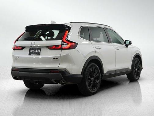 Platinum White Pearl 2025 Honda CR-V Hybrid Sport Touring