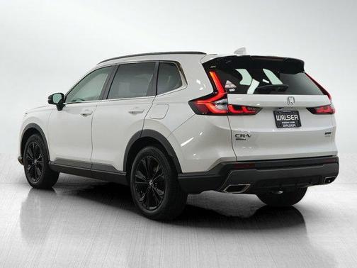Platinum White Pearl 2025 Honda CR-V Hybrid Sport Touring