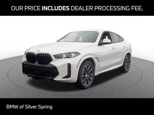 White Metallic 2026 BMW X6 xDrive40i