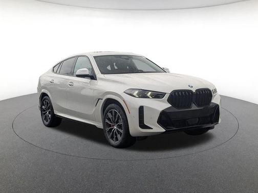 White Metallic 2026 BMW X6 xDrive40i